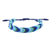 Gay Male Pride Rope Bracelet